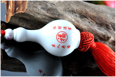 玉凈瓶汽車飾品陶瓷系列 后視鏡車掛批發與代理加盟方案